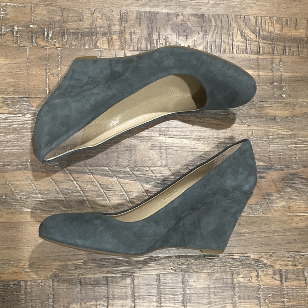 Via Spiga Grey Wedges